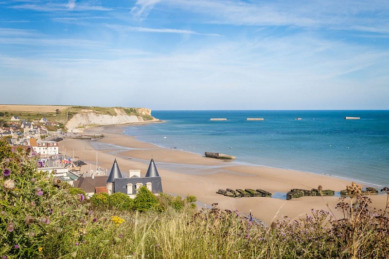 Arromanches : L’Occupation, le Débarquement et le génie du port Winston, , Calvados, Basse-Normandie