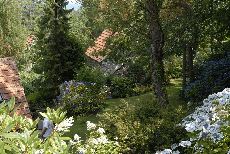 Jardin La Blanche Maison, Urville-nacqueville, Manche, Basse-Normandie