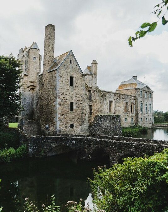 Le château de Gratot, Gratot, Manche, Basse-Normandie