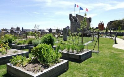 Jardin des Passeurs et Hortus, Avranches, Manche, Basse-Normandie