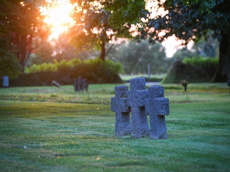 Cimetière Militaire Allemand, La chapelle-en-juger, Manche, Basse-Normandie