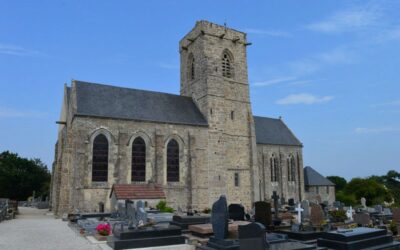 L’Eglise Saint-Vigor, Quettehou, Manche, Basse-Normandie