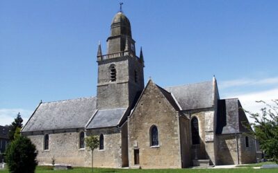 L’Eglise de Les Veys, Les Veys, Manche, Basse-Normandie