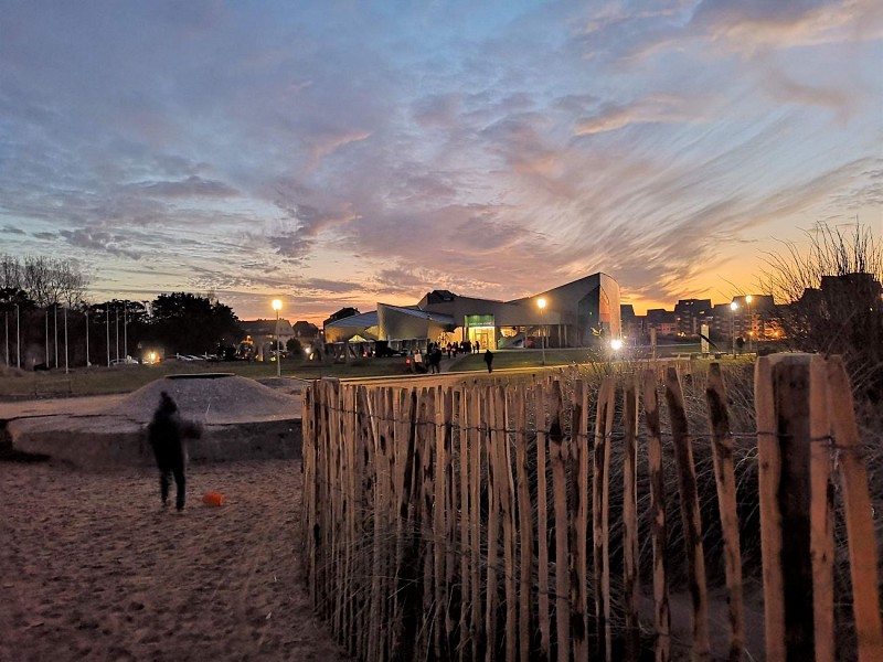 Parc Juno, les jardins de la mer, Courseulles-sur-Mer, Calvados, Basse-Normandie